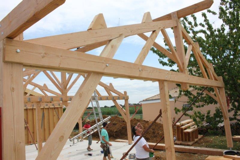 Maison paille à Smarves (86)